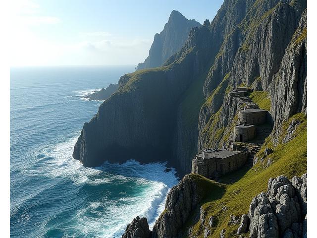 Skellig Michael early Christian monastery